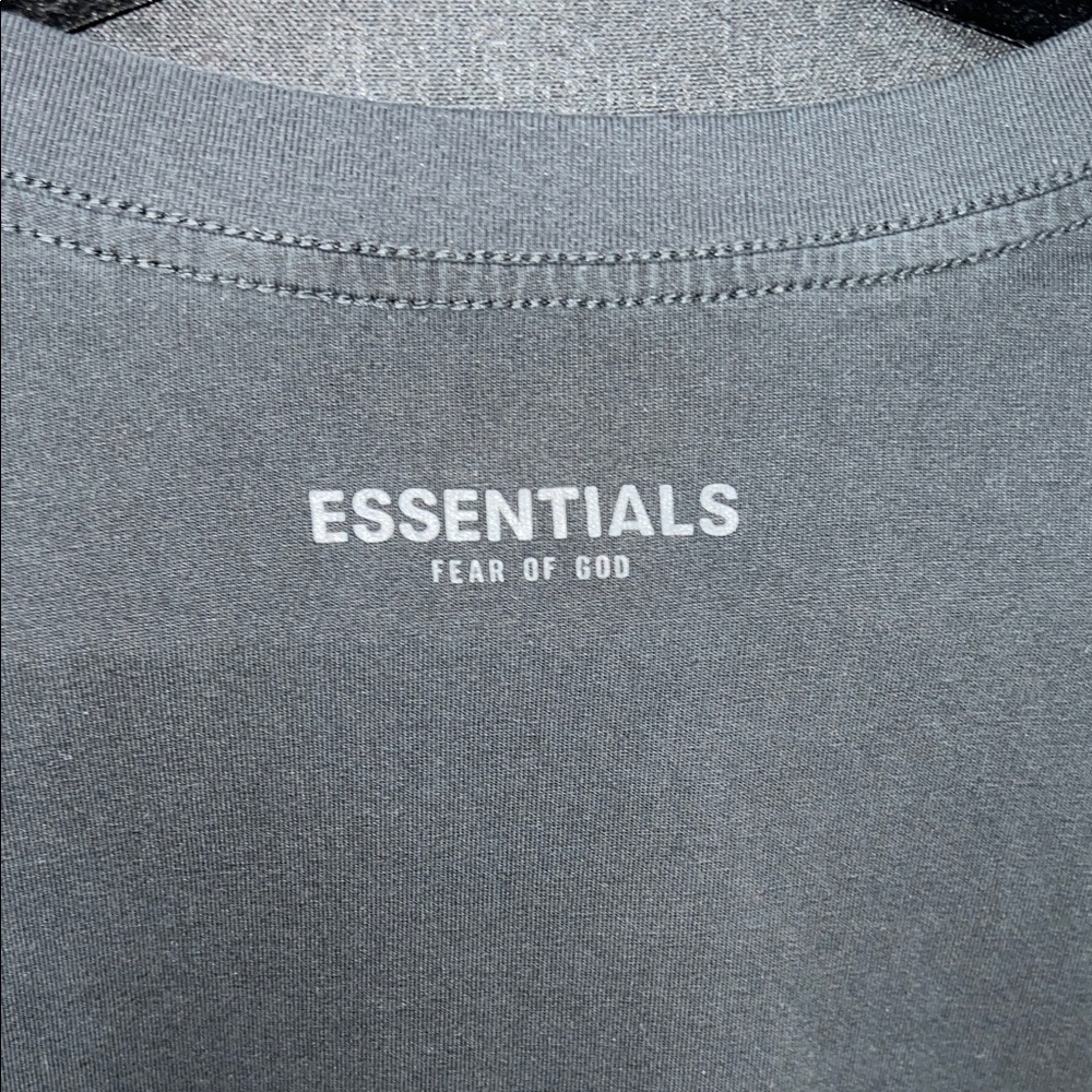 Vintage Essentials Fear of God Black T-Shirt Sz. M